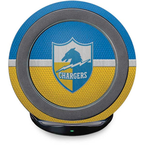 NFL Los Angeles Chargers Vintage Fast Charge Wireless Charging Stand Skin